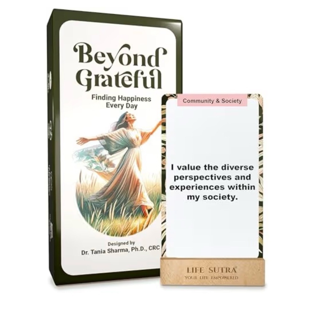 Life Sutra Daily Affirmation Cards “Gratitude Attitude”  80 Positive Quotes